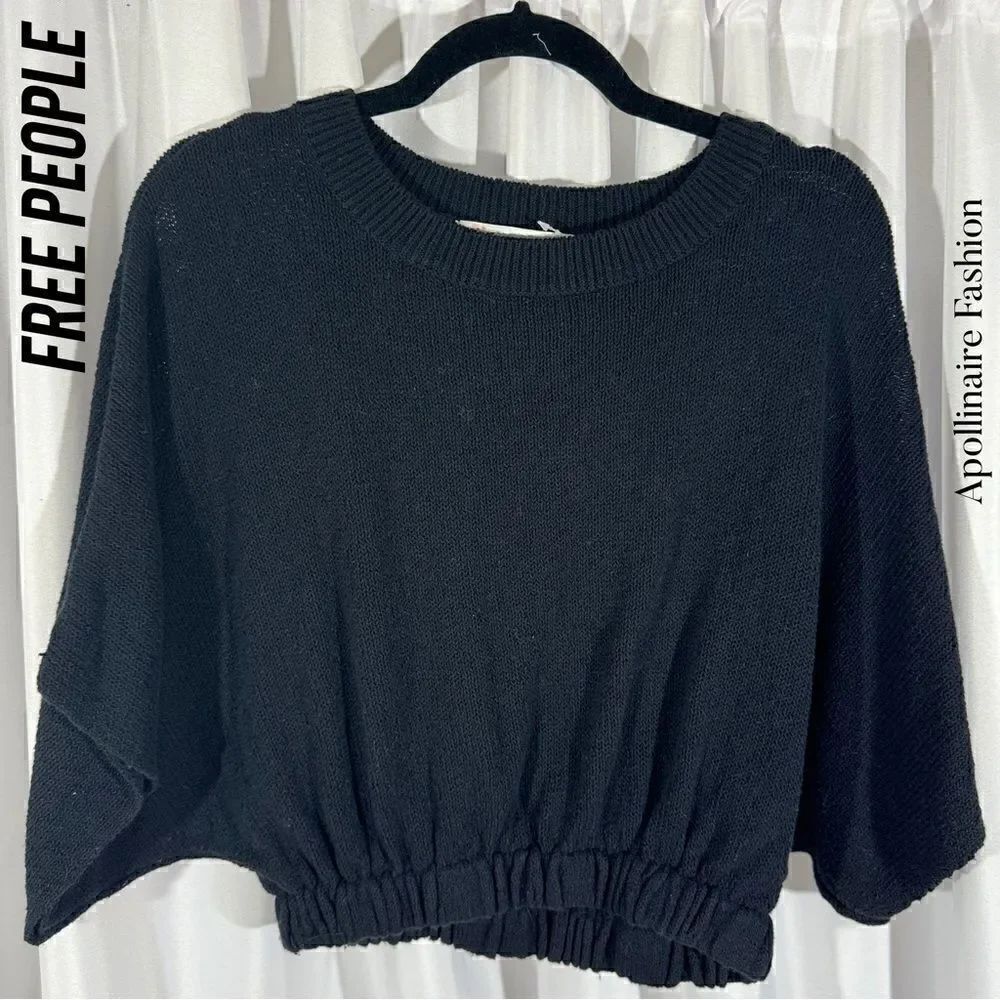 FP BEACH JENNA COTTON KNIT SWEATER TOP NEW XS TP